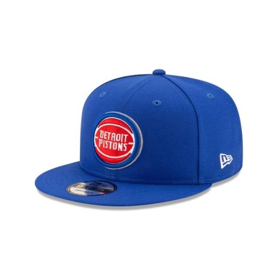 Blue Detroit Pistons Hat - New Era NBA 9FIFTY Snapback Caps USA1028436